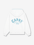 Capri Blanket Full Zip Hoodie back view - unisex hoodie by Capri®