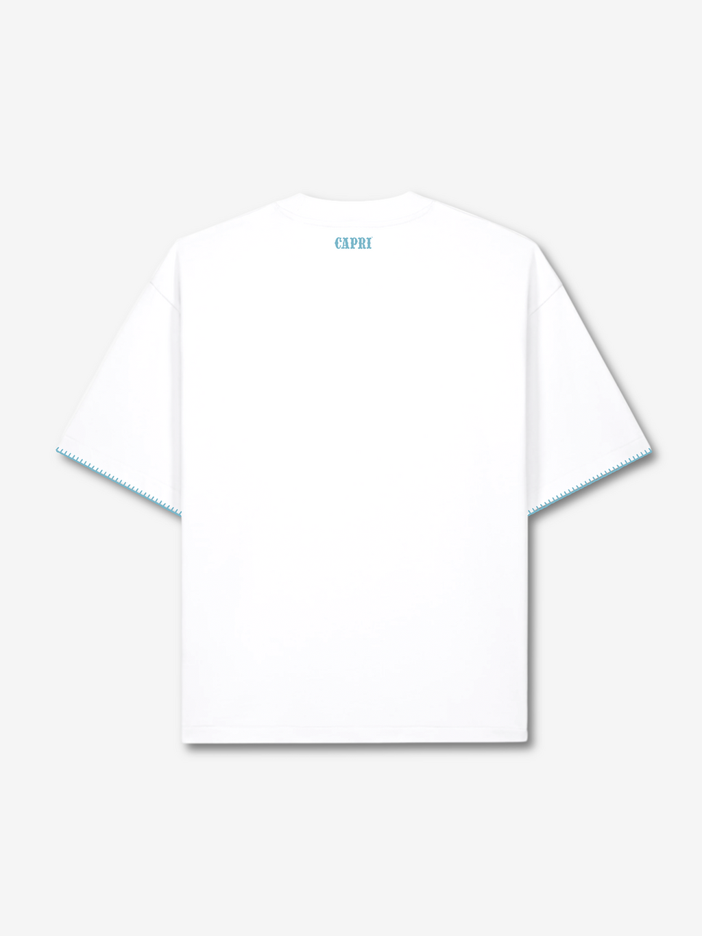 Capri Bricole Tee back view - unisex t-shirt by Capri®