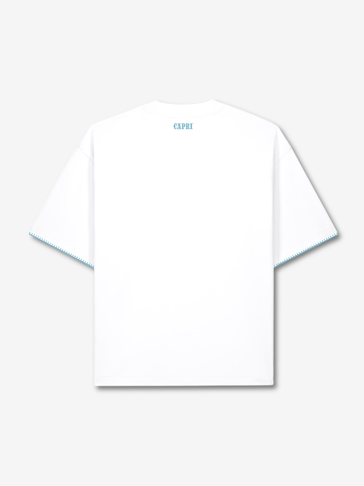 Capri Bricole Tee back view - unisex t-shirt by Capri®