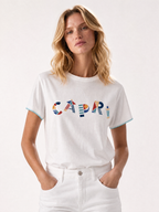 Capri Bricole Tee mid shot - unisex t-shirt by Capri®