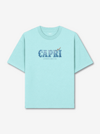 Capri Dive Logo Tee front view - unisex t-shirt by Capri®