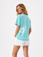 Capri Graffiti Tee back mid shot - unisex t-shirt by Capri®