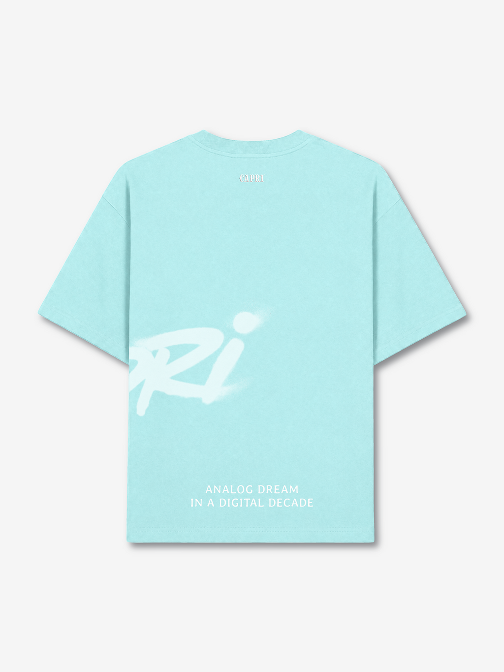 Capri Graffiti Tee back view - unisex t-shirt by Capri®