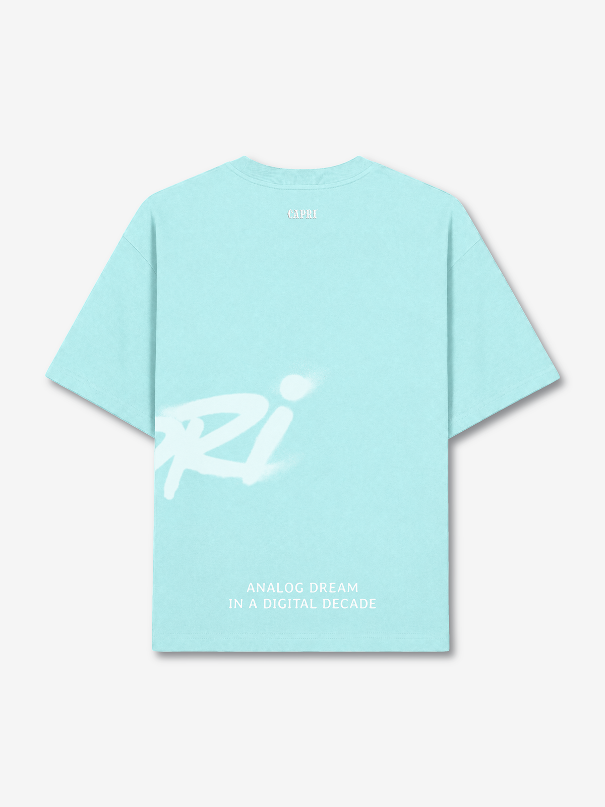 Capri Graffiti Tee back view - unisex t-shirt by Capri®