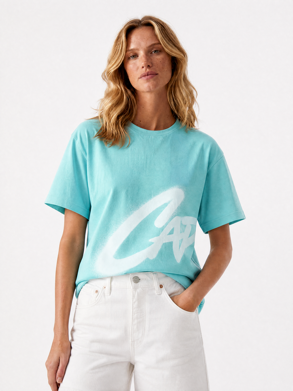 Capri Graffiti Tee mid shot - unisex t-shirt by Capri®