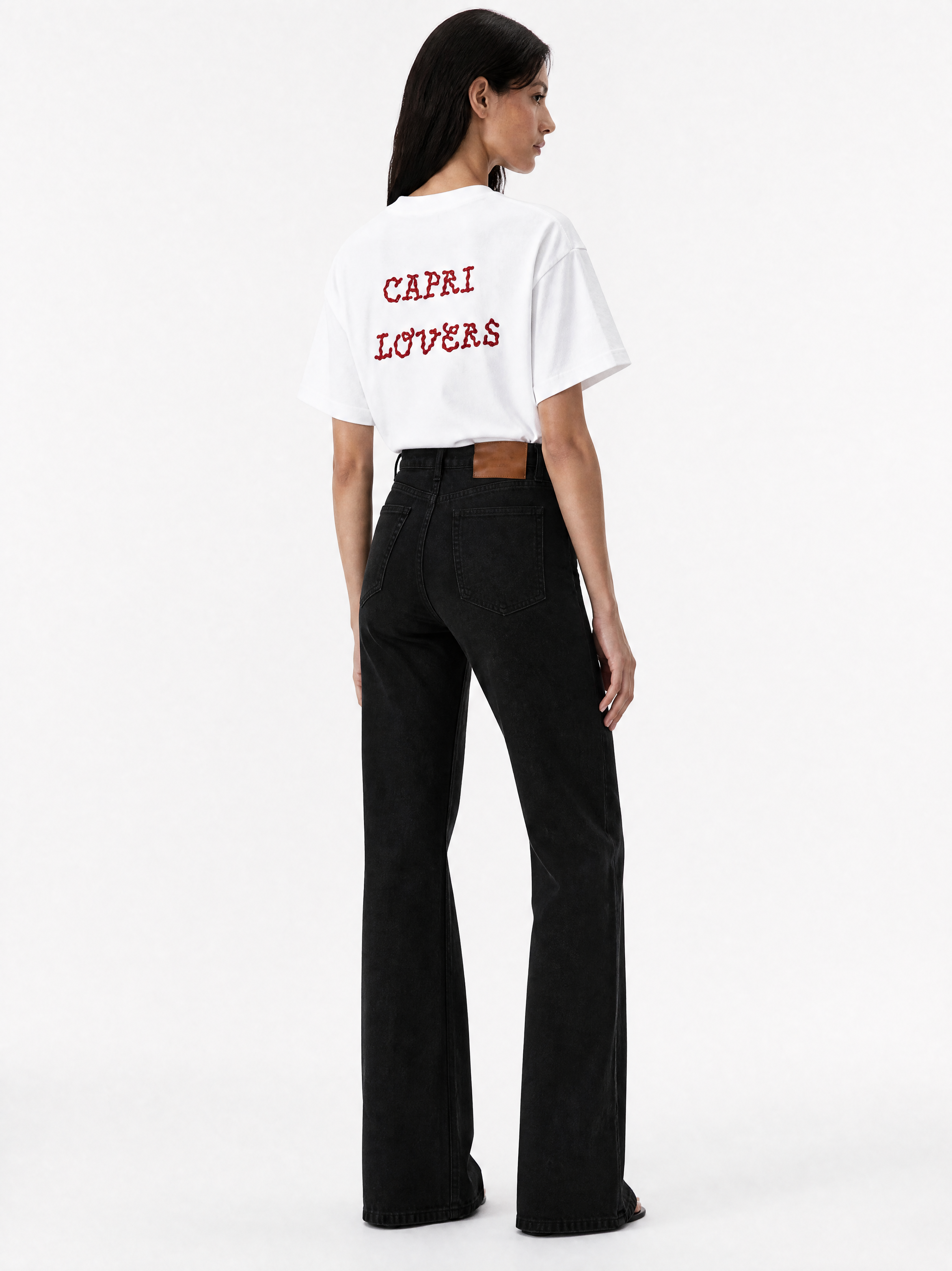 Capri Lovers Tee back shot - unisex t-shirt by Capri®