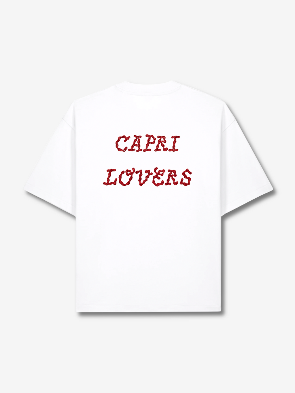 Capri Lovers Tee back view - unisex t-shirt by Capri®