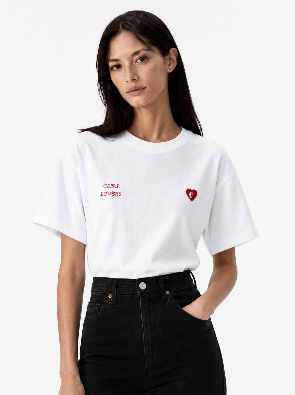 Capri Lovers Tee mid shot - unisex t-shirt by Capri®