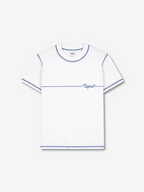 Capri Overlock Tee front view - unisex t-shirt by Capri®