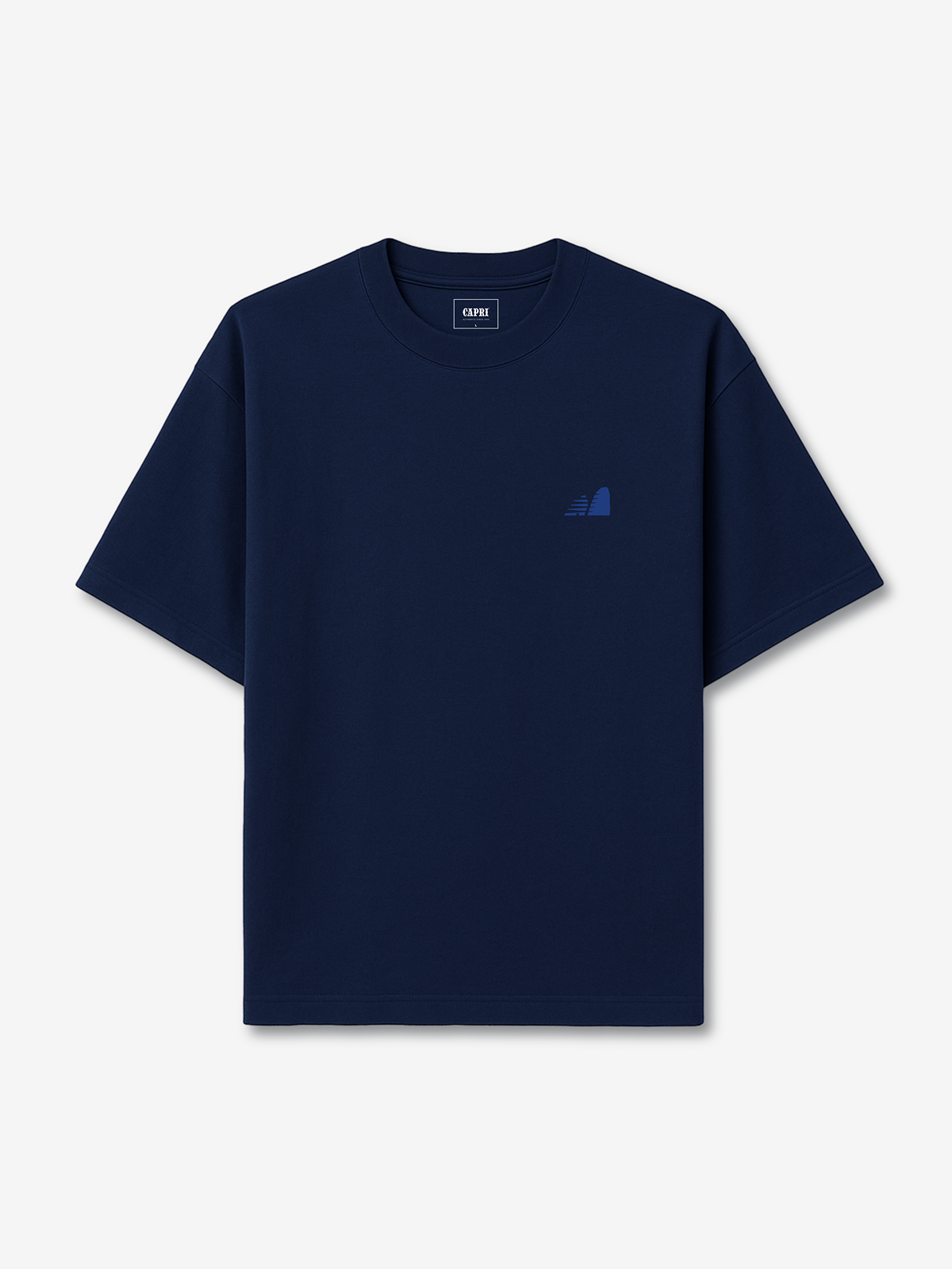 Capri Running Club Tee front view - unisex t-shirt by Capri®