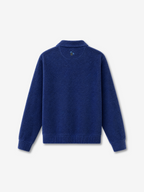 Capri Terry Long Sleeve Polo back view - unisex polo by Capri®