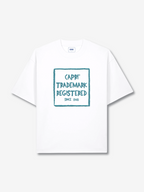 Capri Trademark Tee front view - unisex t-shirt by Capri®