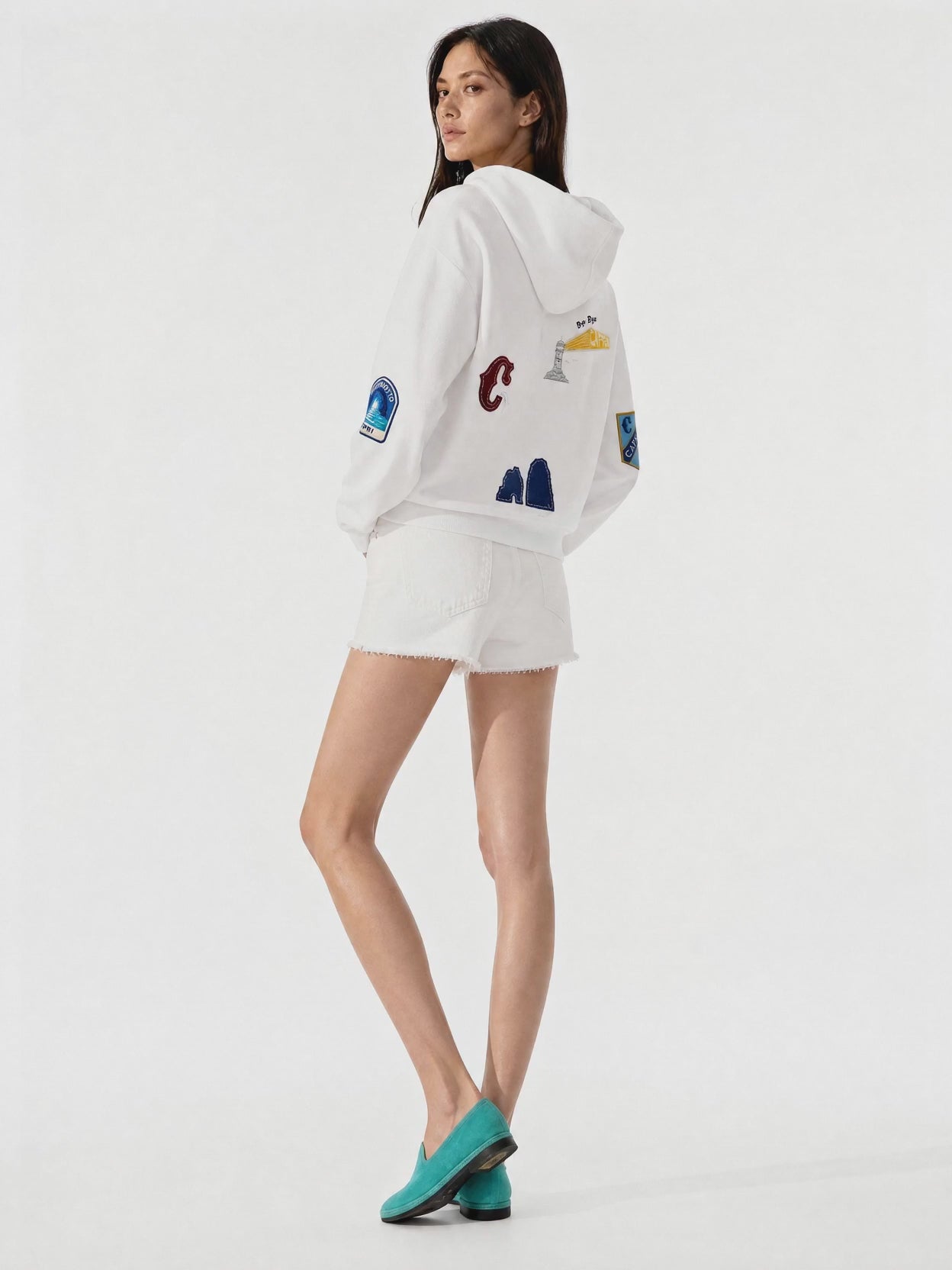 Capri Multi-Patch Hoodie Video - unisex hoodie by Capri®